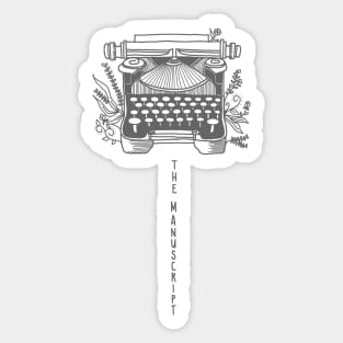 THE MANUSCRIPT Sticker